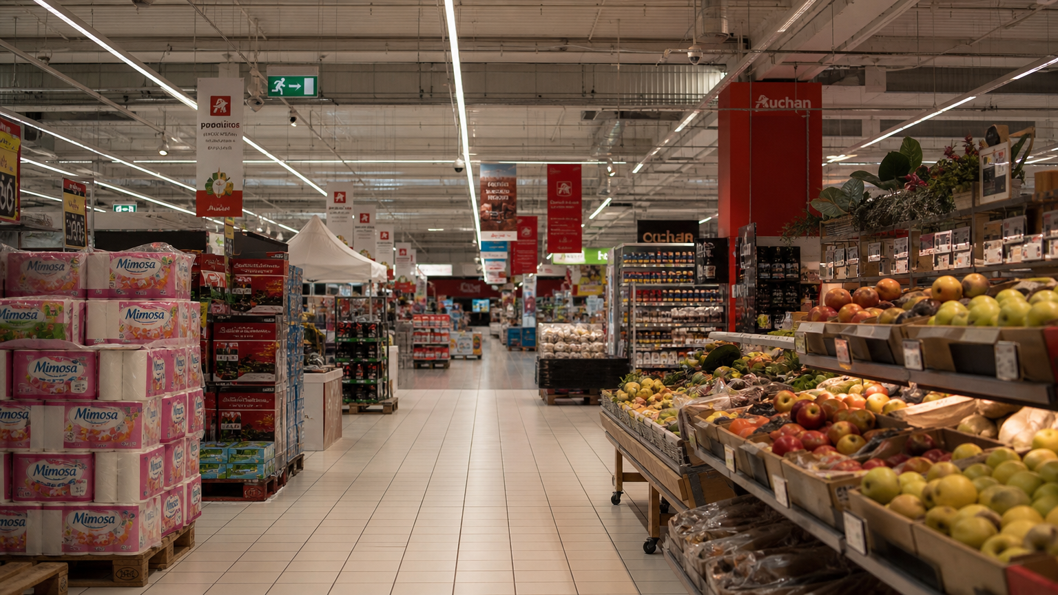 Auchan plan social : Conseil d’État et suppressions de postes en 2026