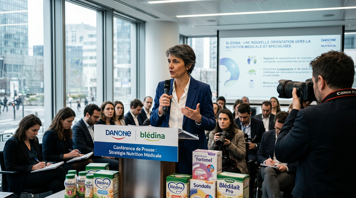 le sujet : site Blédina de Steenvoorde réorienté vers la nutrition médicale