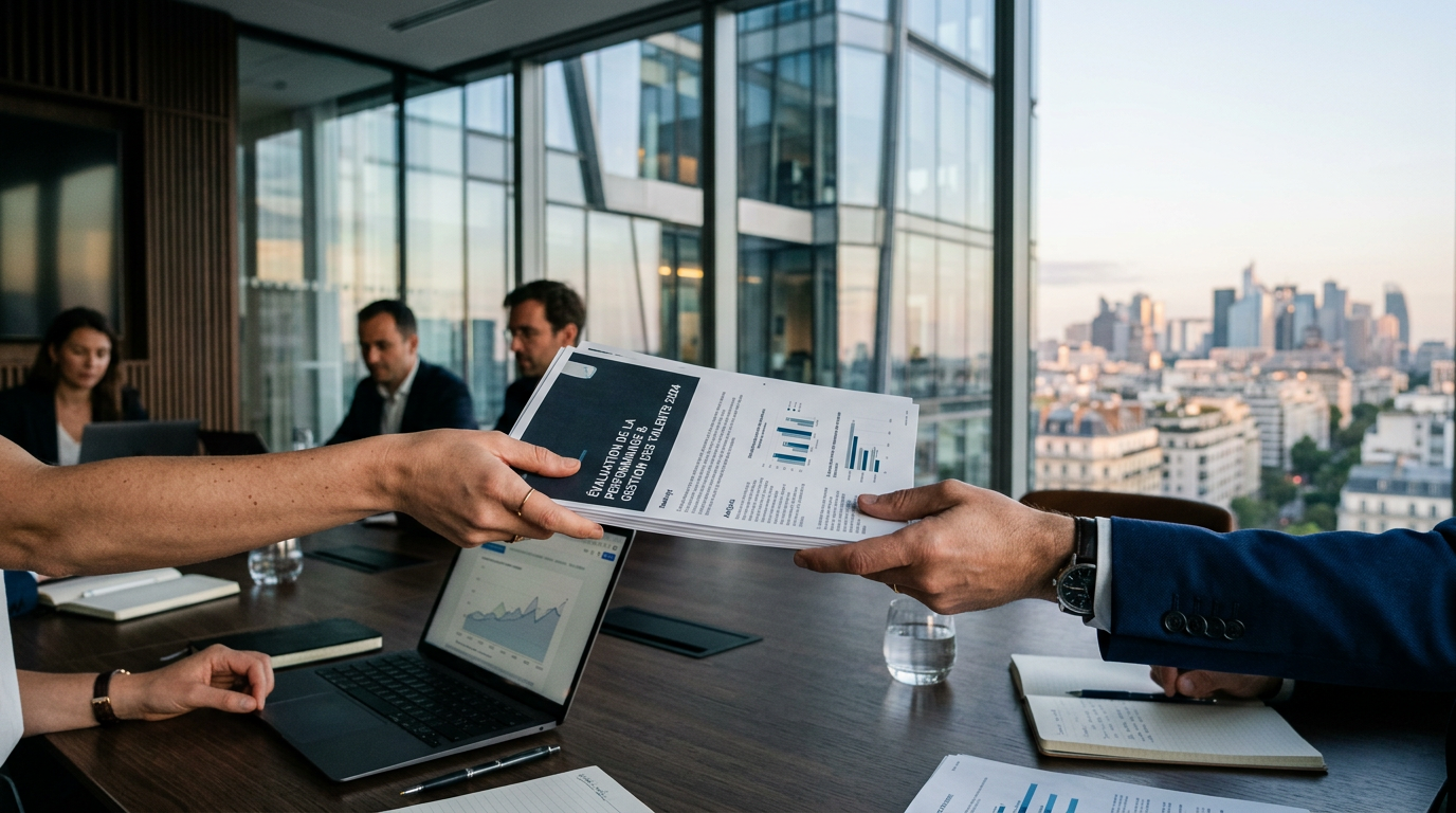 Évaluation de la performance individuelle et gestion des talents en entreprise.