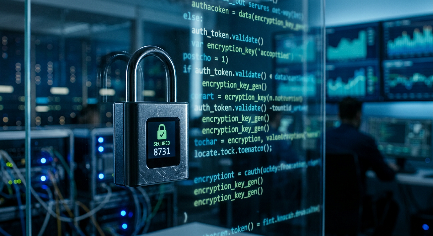 Illustration de la correction des vulnérabilités critiques dans un logiciel, un enjeu majeur de cybersécurité pour les PME.