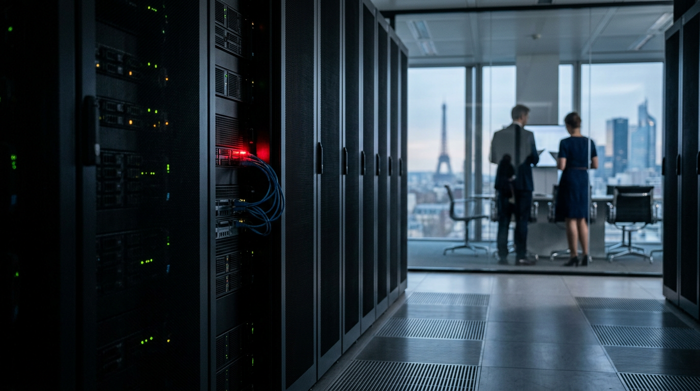 Un administrateur système appliquant une gestion des correctifs sur un serveur pour réduire la dette technique de l'entreprise.