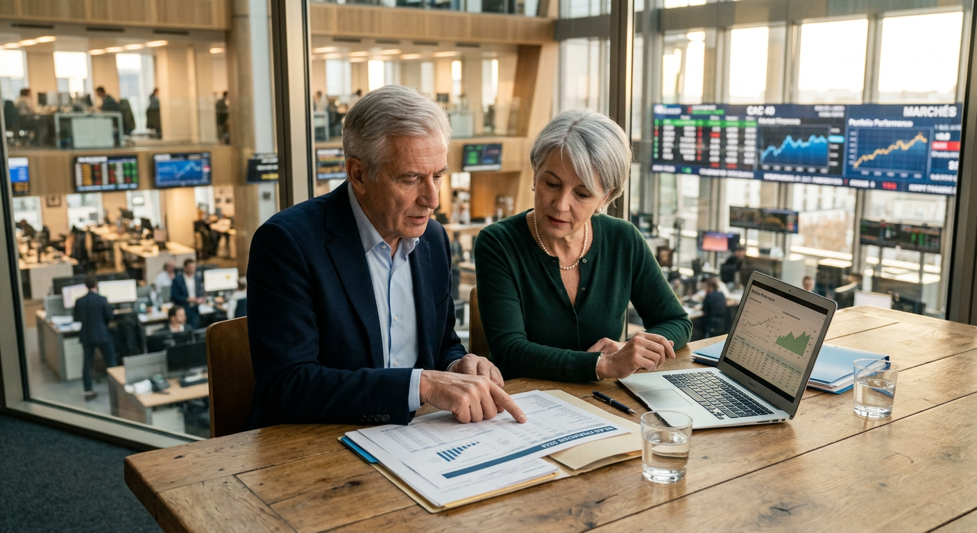 Un couple de retraités analyse l'impact des reformes fiscales sur leurs pensions.