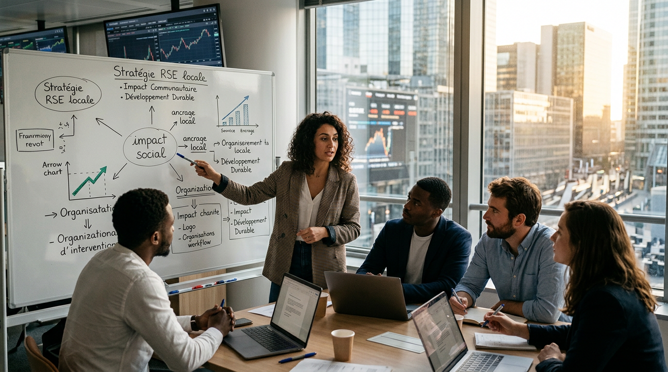 Des dirigeants de PME discutent du partage de la valeur et de la gouvernance pour améliorer l'impact social de leur entreprise.