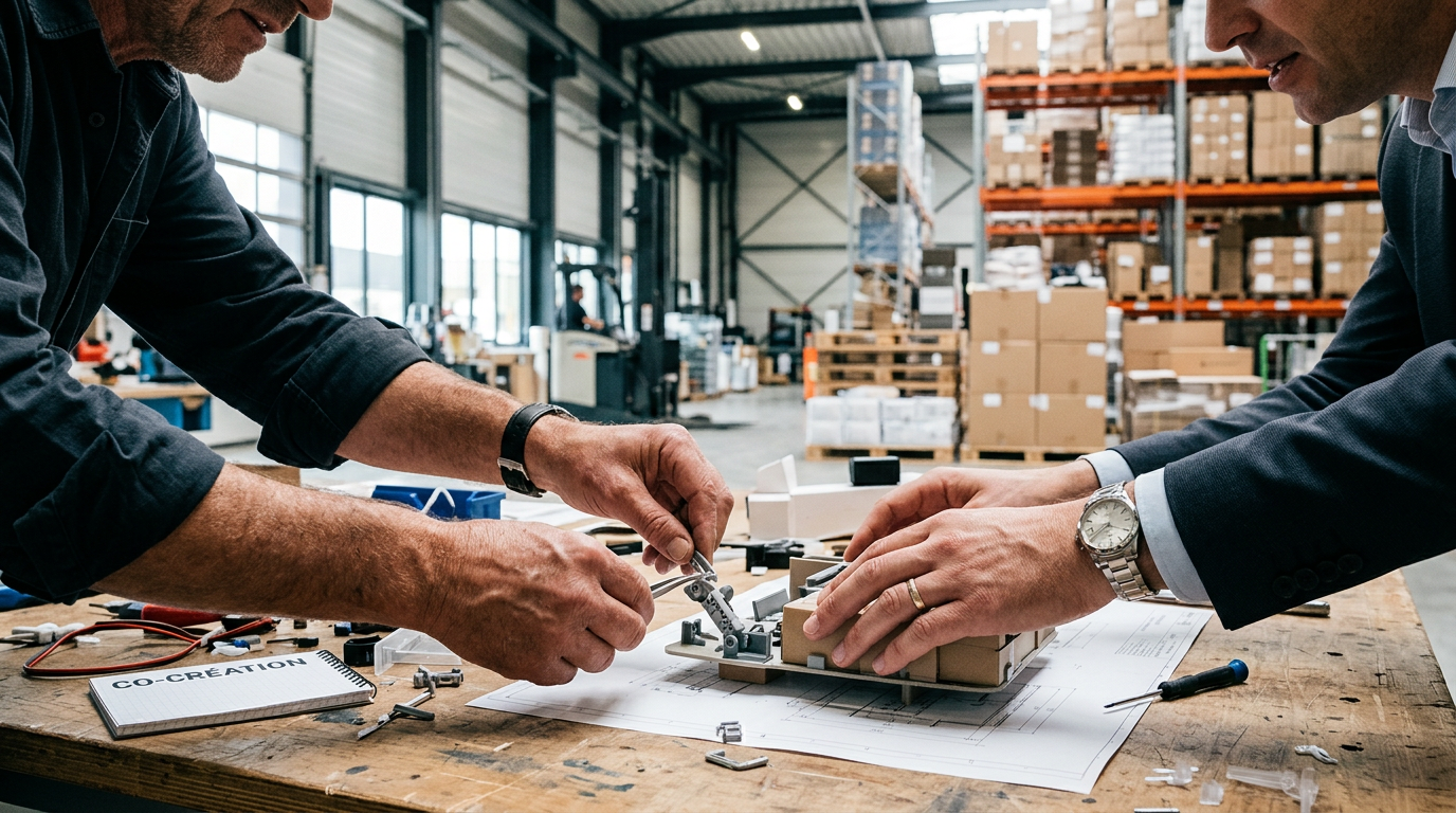 Le corporate venturing comme levier de co-développement produit entre PME et grands groupes.
