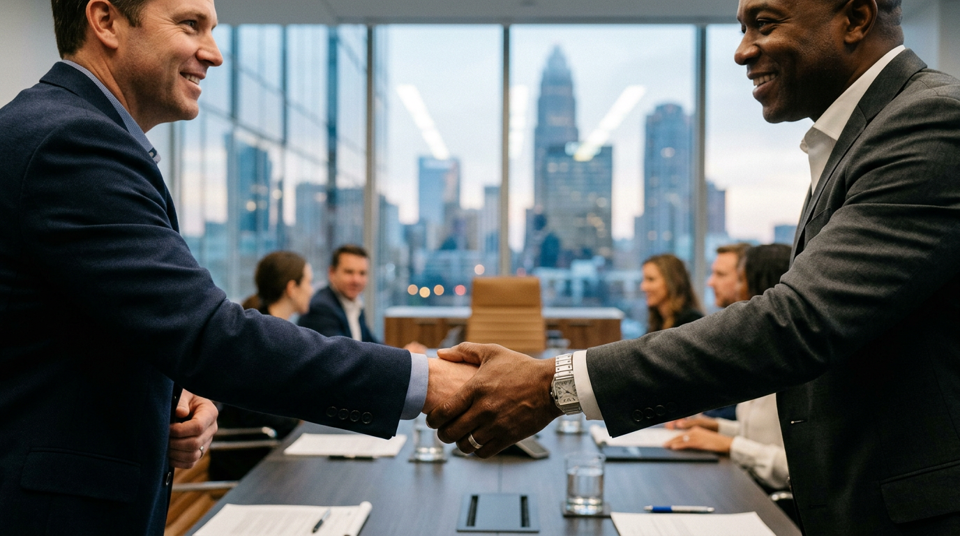 Recrutement international réussi pour une PME française s'implantant aux États-Unis, illustrant les défis culturels.