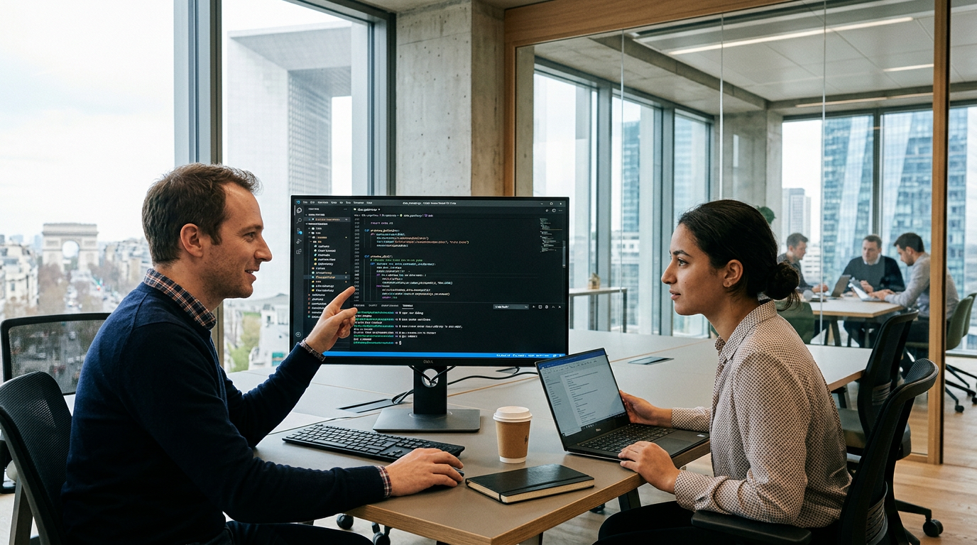 Des développeurs améliorent leur productivité grâce à un environnement de développement unifié sur Windows.
