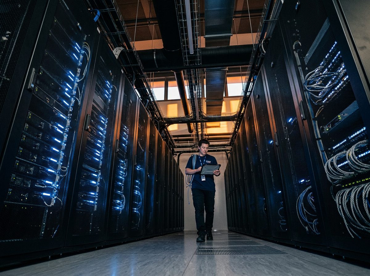 Infrastructure de data center pour l'IA souveraine en France, un enjeu de compétitivité.