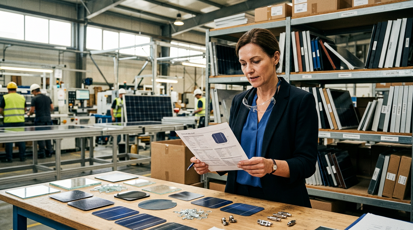 Analyse de l’approvisionnement en indium pour des panneaux photovoltaïques