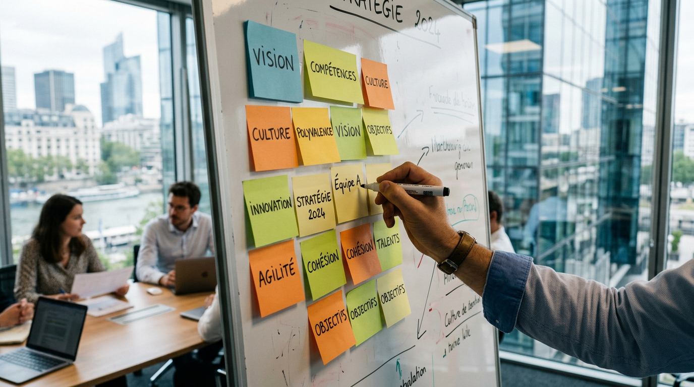 Structurer le processus d'embauche pour attirer les talents en région et construire une équipe fondatrice solide.