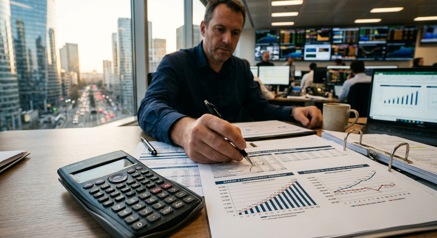 Calcul de l'impôt et de l'amortissement pour faire le bon choix fiscal en SCI.