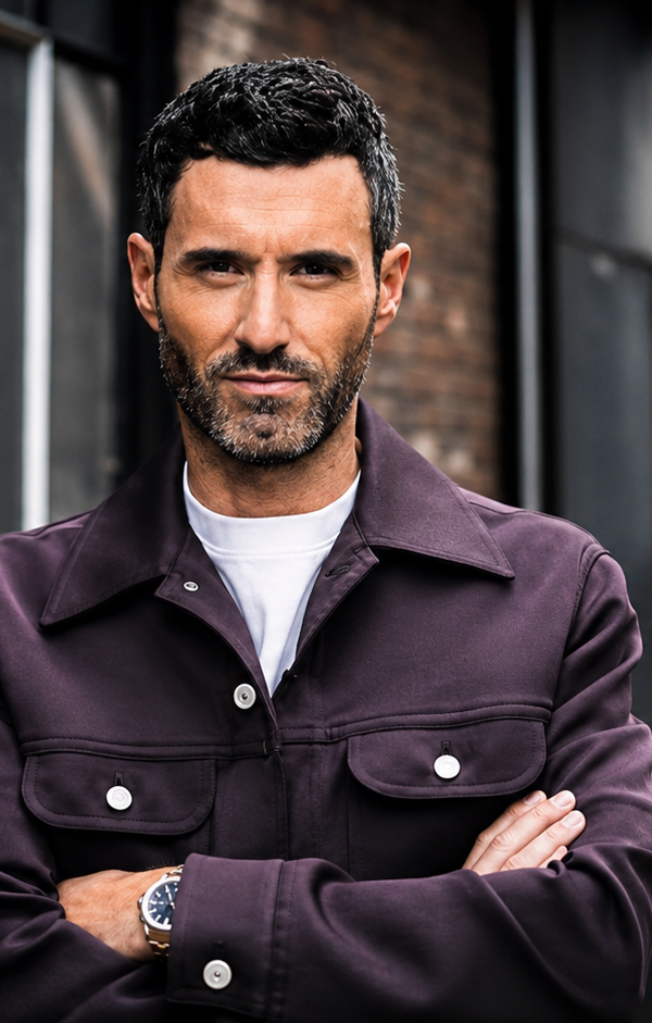 Portrait d'Anthony Bourbon, entrepreneur et juré de 'Qui veut être mon associé ?', illustrant son parcours controversé.