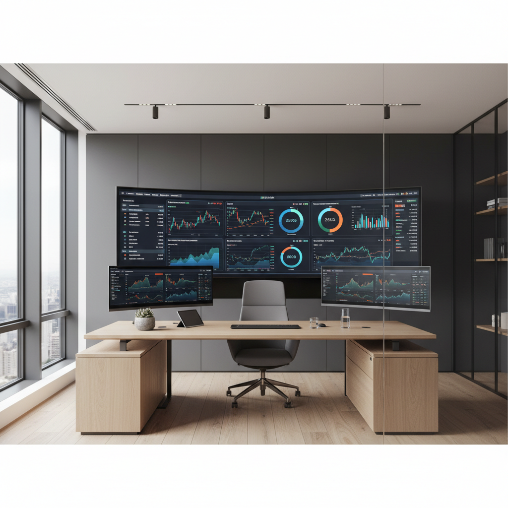 automatiser comptabilité IA — Illustration de l'automatisation de la comptabilité avec l'IA, montrant des logos de