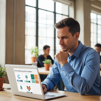 Capture d'écran de l'interface Canva avec des éléments d'identité visuelle (logo, palette de couleurs, typographies) générés par IA, illustrant la création rapide d'une identité visuelle complète avec Canva IA.