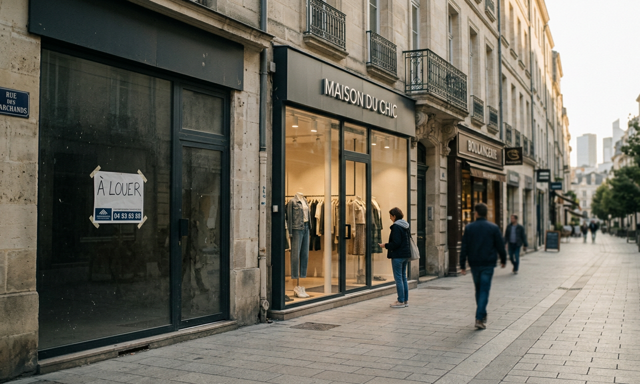 Dirigeant de PME analysant le commerce français en période de crise technologique.