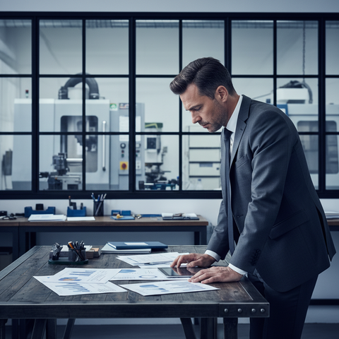 Illustration d'un calendrier ou d'une horloge avec des symboles de congés payés et un dossier d'arrêt maladie, représentant le passif social pour une PME.