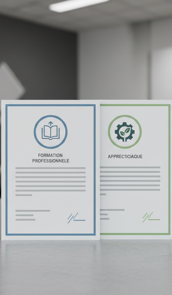 Illustration de l'article : Contrat d'Apprentissage vs. Contrat de Professionnalisation 2026 : Le Guide Employeur