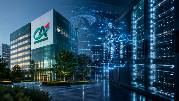 Crédit Agricole investit 500 millions d’euros dans une infrastructure d’intelligence artificielle sécurisée et souveraine. Source de l’image : générer par Entreprisma