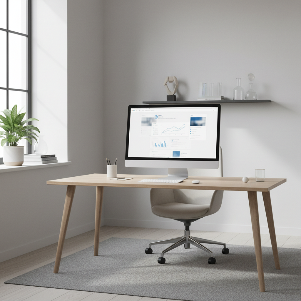 Infographie illustrant la croissance Doctolib, avec des courbes de revenus ascendantes et des icônes représentant les professionnels de santé et les patients.