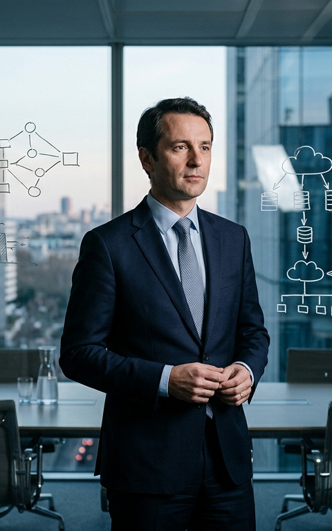 Illustration d'un bouclier numérique protégeant une petite entreprise, symbolisant le Cyber-Bouclier PME cybersécurité face aux menaces informatiques.