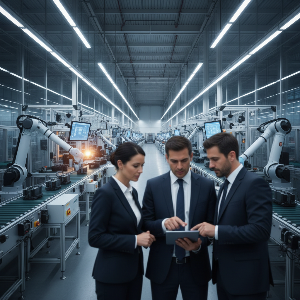 devenir ETI — Illustration d'une PME en pleine croissance se transformant en ETI, symbolisant les leviers de