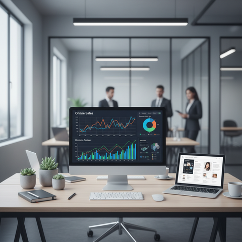 Comparaison visuelle des logos Shopify, WooCommerce et PrestaShop, symbolisant le choix crucial pour un e-commerce PME rentable en 2026.