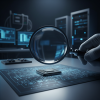 espionnage industriel PME — Illustration d'un cadenas numérique protégeant des documents confidentiels, symbolisant la