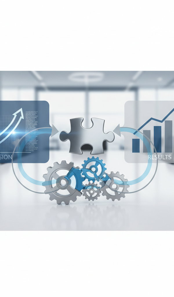 Illustration de l'article : L'Exécution Stratégique : Transformer la Vision en Réalité Opérationnelle pour les PME
