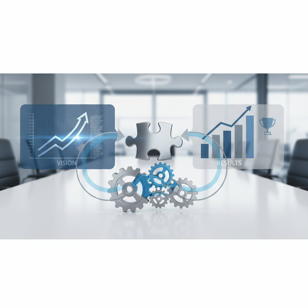 Illustration de l'article : L'Exécution Stratégique : Transformer la Vision en Réalité Opérationnelle pour les PME
