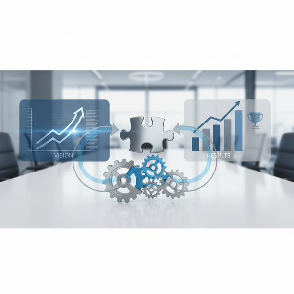 Illustration de l'article : L'Exécution Stratégique : Transformer la Vision en Réalité Opérationnelle pour les PME