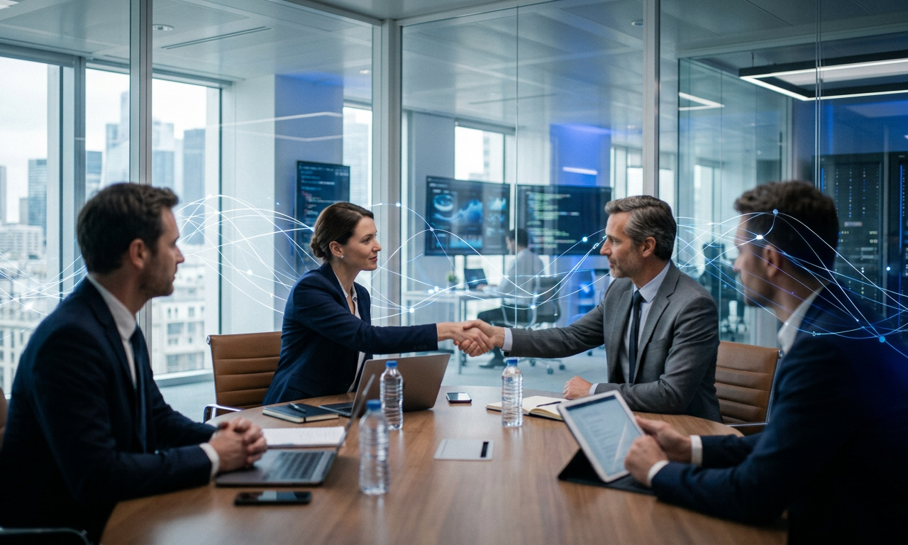 Interface numérique de recrutement où France Travail lance un outil d'IA pour l'analyse des compétences des PME.