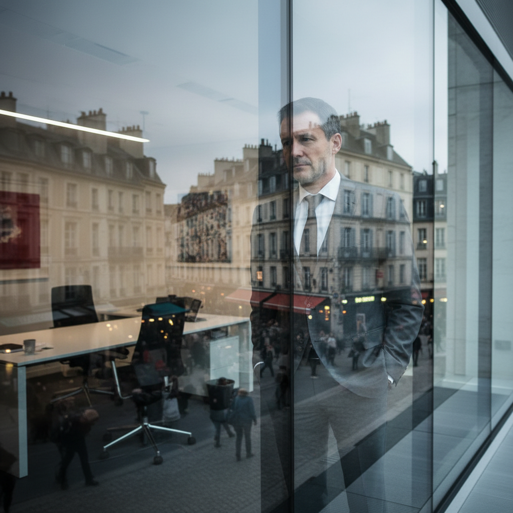 Illustration d'un pont entre une petite entreprise et un grand groupe, symbolisant la transition et la rétention des talents.