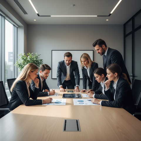 Impact investing France — Illustration de mains tenant une plante qui pousse à travers des pièces de monnaie,