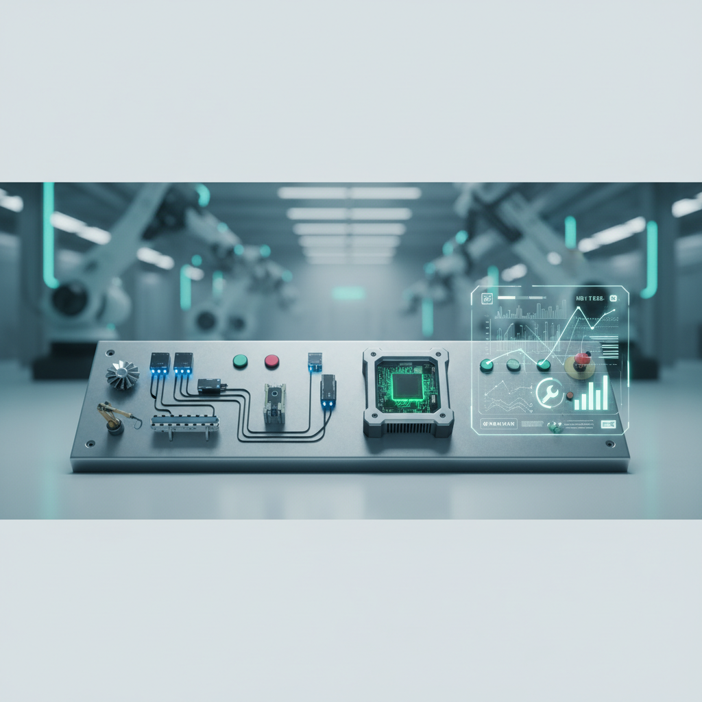 Illustration : IoT industriel PME : capteurs, edge computing, maintenance prédictive