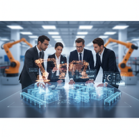 Illustration : Jumeaux numériques en PME : cas d'usage et ROI manufacturier