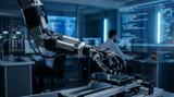Robot humanoïde industriel symbolisant la levée de fonds de 1,2 milliard d'euros de Neura Robotics.