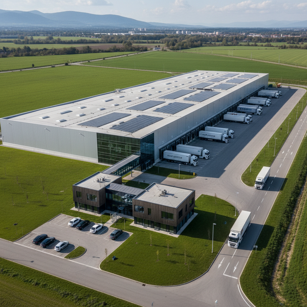 Illustration d'une PME e-commerce choisissant entre l'internalisation et l'externalisation de sa logistique, symbolisant le dilemme stratégique pour 2026.