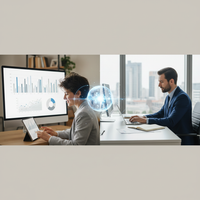 Illustration de l'article : Management Hybride en PME : L'Équilibre Productivité-Cohésion en France