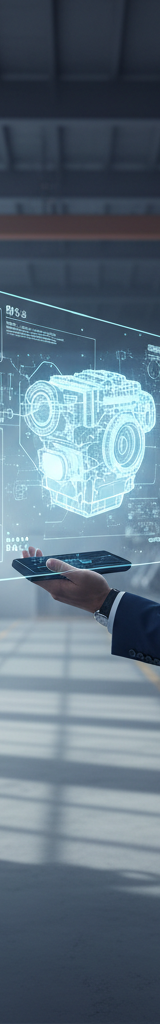 Illustration d'une interface d'intelligence artificielle multimodale avec des icônes représentant l'image et le texte, symbolisant la puissance de Mistral AI pour l'analyse de données complexes en entreprise.