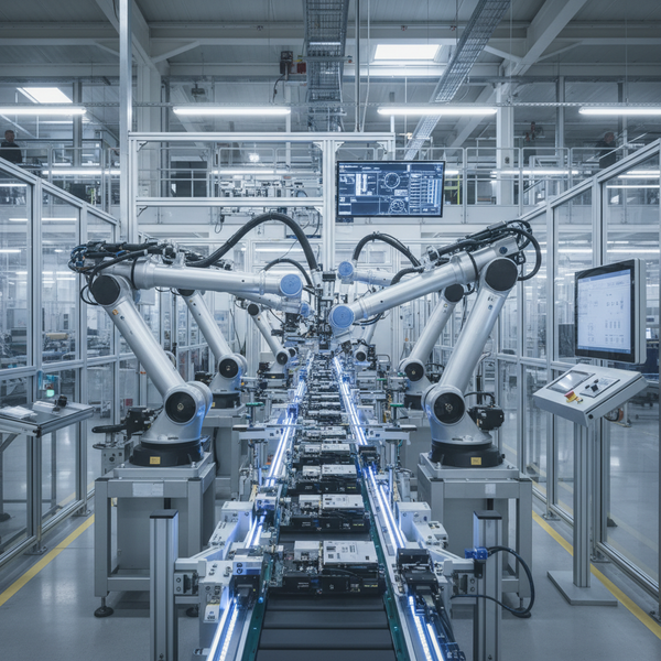 Illustration d'une carte de l'Europe avec des flèches symbolisant le nearshoring pour les PME françaises, mettant en avant la relocalisation de la production et la sécurisation des chaînes d'approvisionnement.