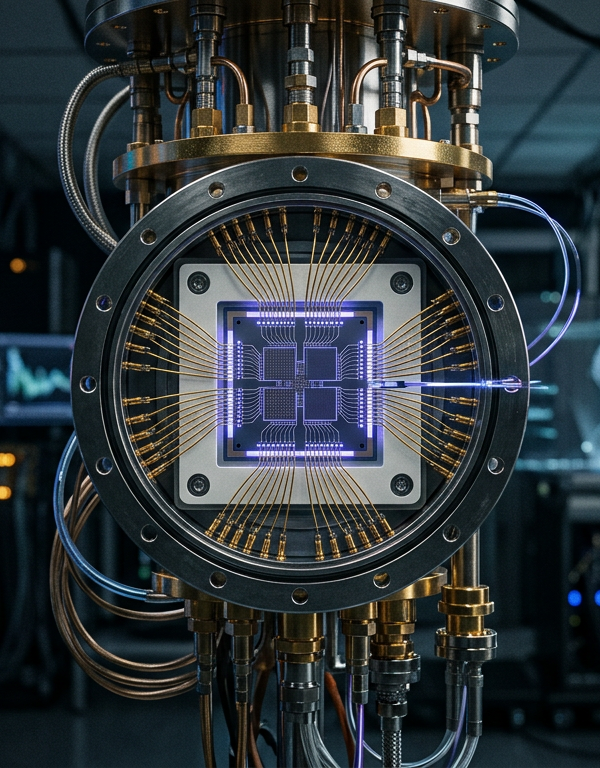 Illustration de l'alliance stratégique entre NVIDIA et Alice & Bob, symbolisant le futur du calcul quantique et l'innovation dans le domaine NVIDIA quantique.