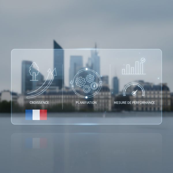 Illustration de l'article : Plan Stratégique PME à 3 Ans : OKR, BSC et Exécution Rigoureuse