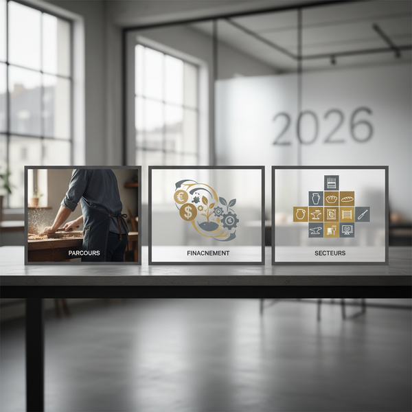 Illustration : Reconversion artisanale 2026 : parcours, financement, secteurs