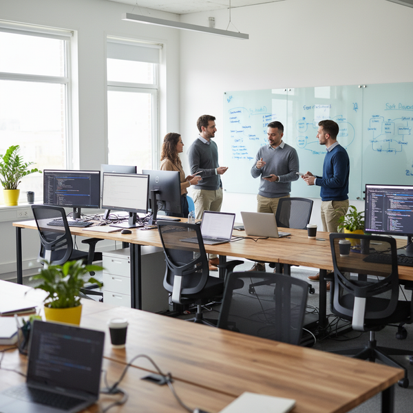 Illustration de l'article : Recrutement Tech en PME : Stratégies pour Attirer les Développeurs Face aux Géants