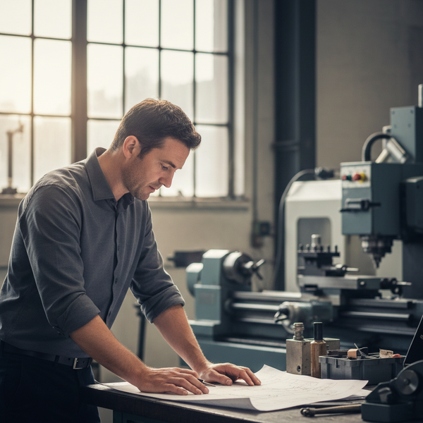 Illustration d'un repreneur analysant des documents financiers, symbolisant les défis de financement pour une reprise PME 2026.