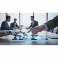 Illustration de l'article : La Révolution IA dans la Création de Contenu : Opportunités et Limites pour les PME