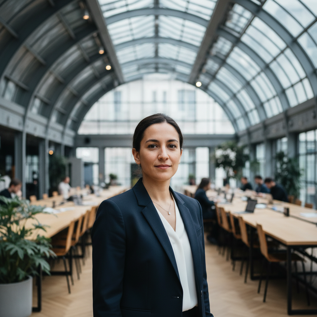 Illustration : Roxanne Varza : L'architecte de l'écosystème Station F