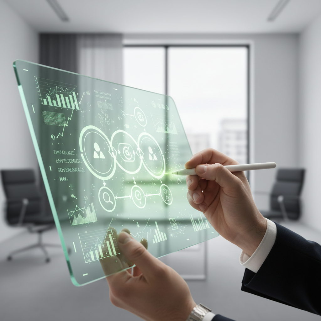 Illustration : RSE en PME : stratégie d'impact sans greenwashing