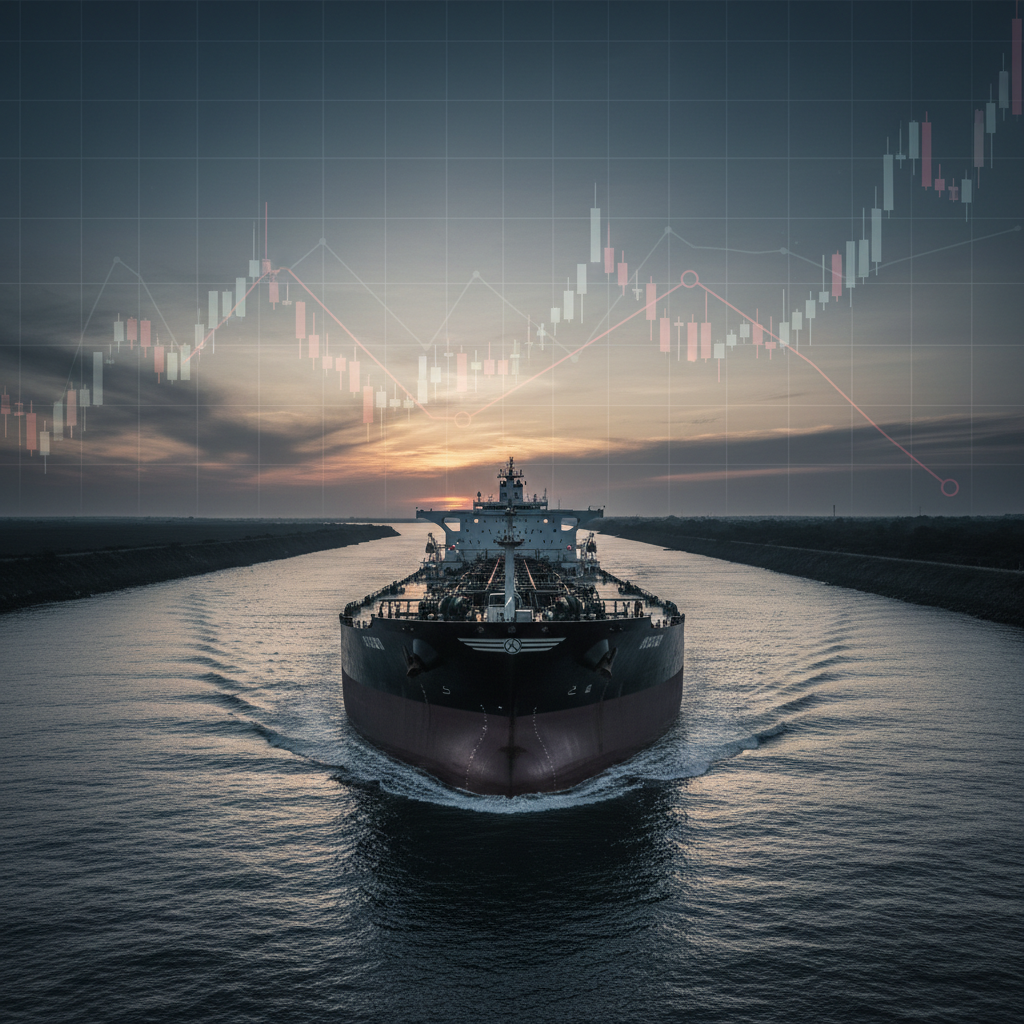 Illustration conceptuelle montrant deux chemins divergents, symbolisant les scénarios Iran 2026 d'escalade et de rebond, avec des flèches indiquant des stratégies d'anticipation.