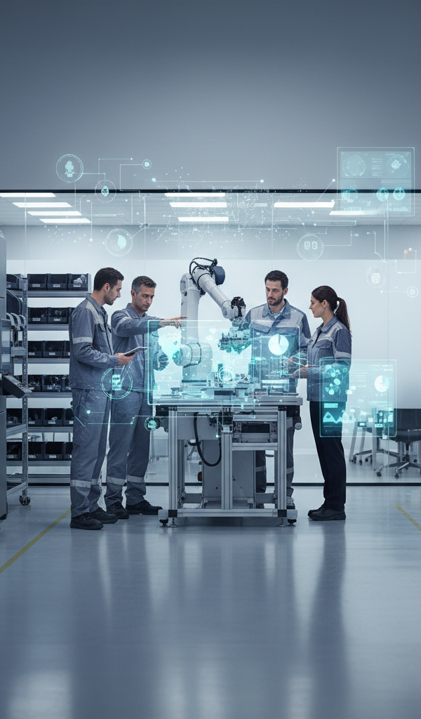 Illustration de l'article : Industrie 4.0 : La Transformation Digitale des PME Françaises