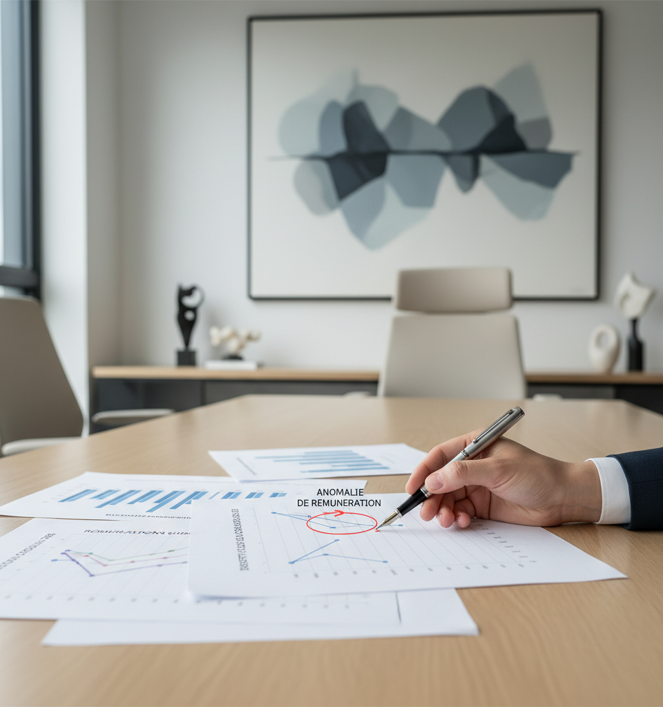 Illustration d'une balance équilibrée avec des icônes de personnes et d'euros, symbolisant l'équité salariale et la transparence salariale directive pour les PME en 2026.